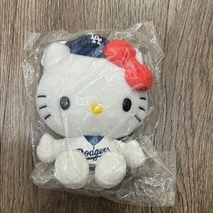 Hello Kitty White and Blue Plush Toy